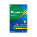 Berocca Mind Citrus Effervescent Tablets 20 Pack