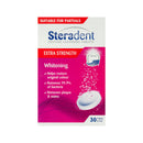 Steradent Denture Cleaning Tablets Extra Strength Intensive Whitening 30 Pack