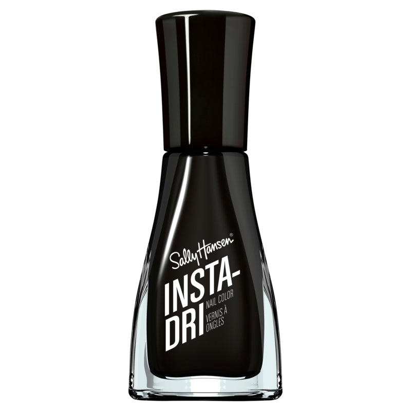 Sally Hansen Insta-Dri Nail Polish Back to Black