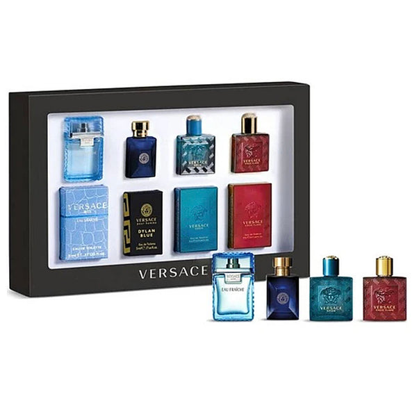 Versace Mens Minis 4 X 5Ml G/Set (M)