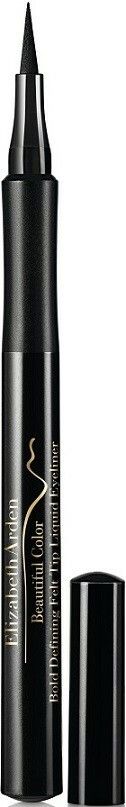 Elizabeth Arden Beautiful Color Bold Defining Felt Tip Liquid Eyeliner Black