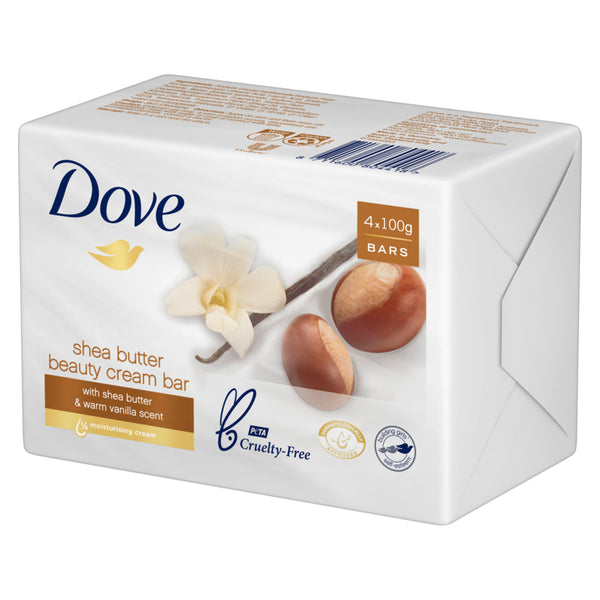 Dove Bar Shea Butter Vanilla 4 pack