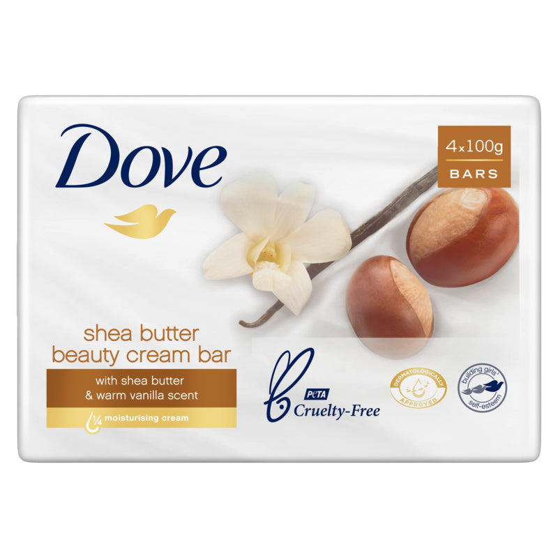 Dove Bar Shea Butter Vanilla 4 pack