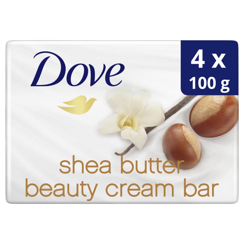 Dove Bar Shea Butter Vanilla 4 pack