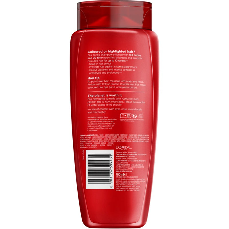 L'Oréal Paris Elvive Colour Protect Shampoo 700ml