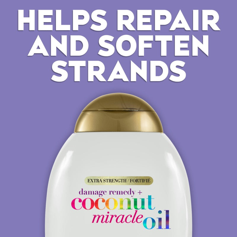 OGX Extra Strength Coconut Miracle Oil Shampoo 385ml