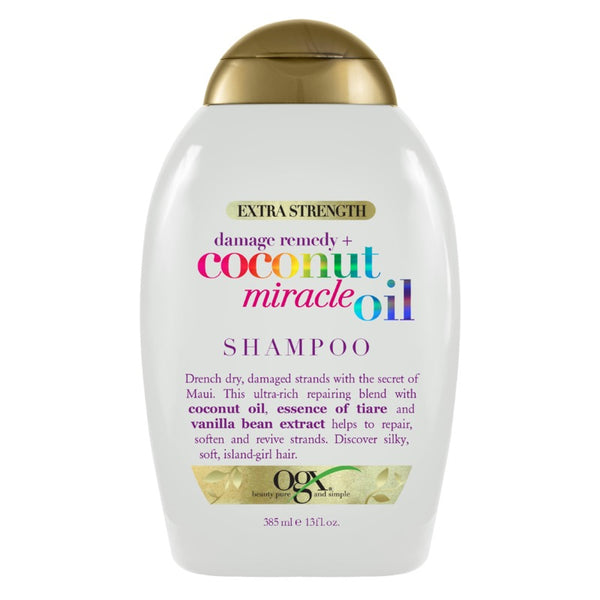 OGX Extra Strength Coconut Miracle Oil Shampoo 385ml