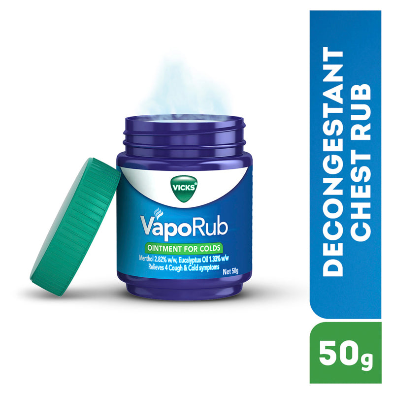 Vicks VapoRub Vaporizing Ointment 50g