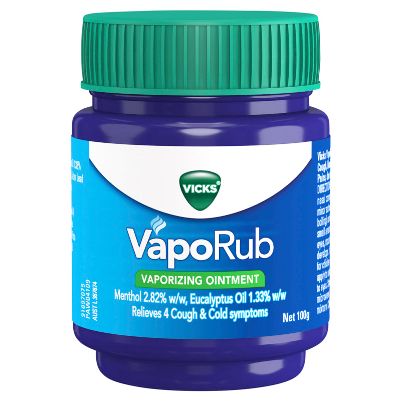 Vicks VapoRub Vaporizing Ointment 100g