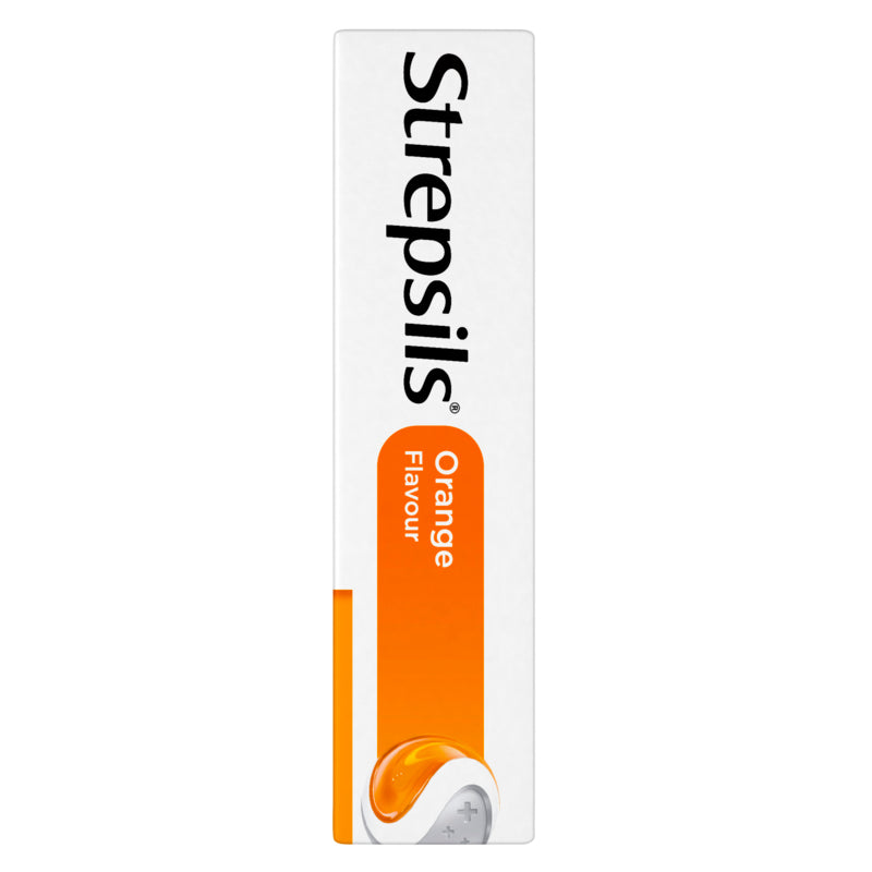 Strepsils Sore Throat Relief Orange Lozenges 36 Pack