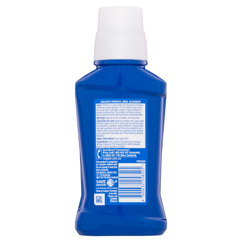 Colgate Peroxyl Oral Hygiene Mouth Rinse Mouthwash 236ml