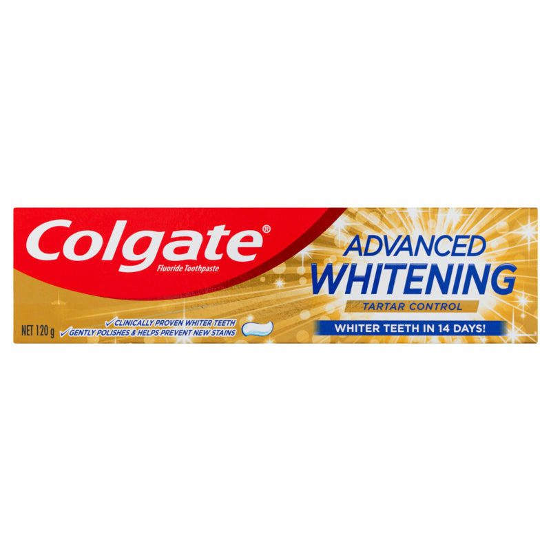 Colgate Advanced Whitening Tartar Control 120g