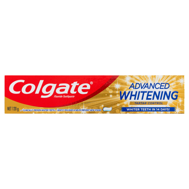 Colgate Advanced Whitening Tartar Control 120g