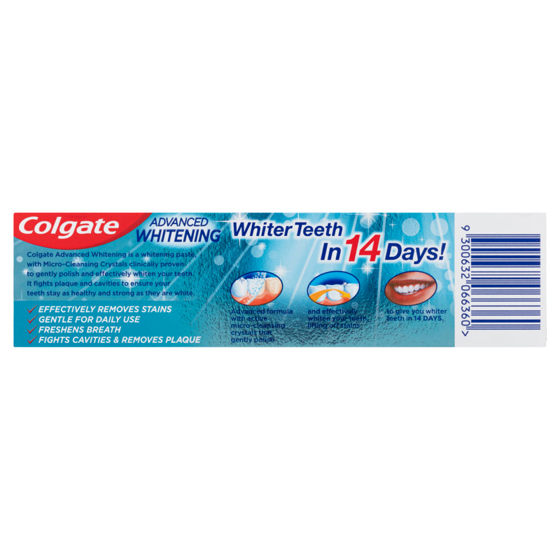 Colgate Advanced Whitening Teeth Whitening Toothpaste 110g