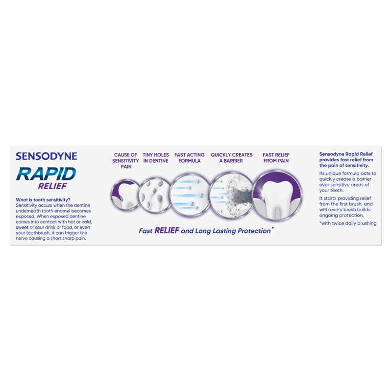 Sensodyne Rapid Relief Toothpaste 100g