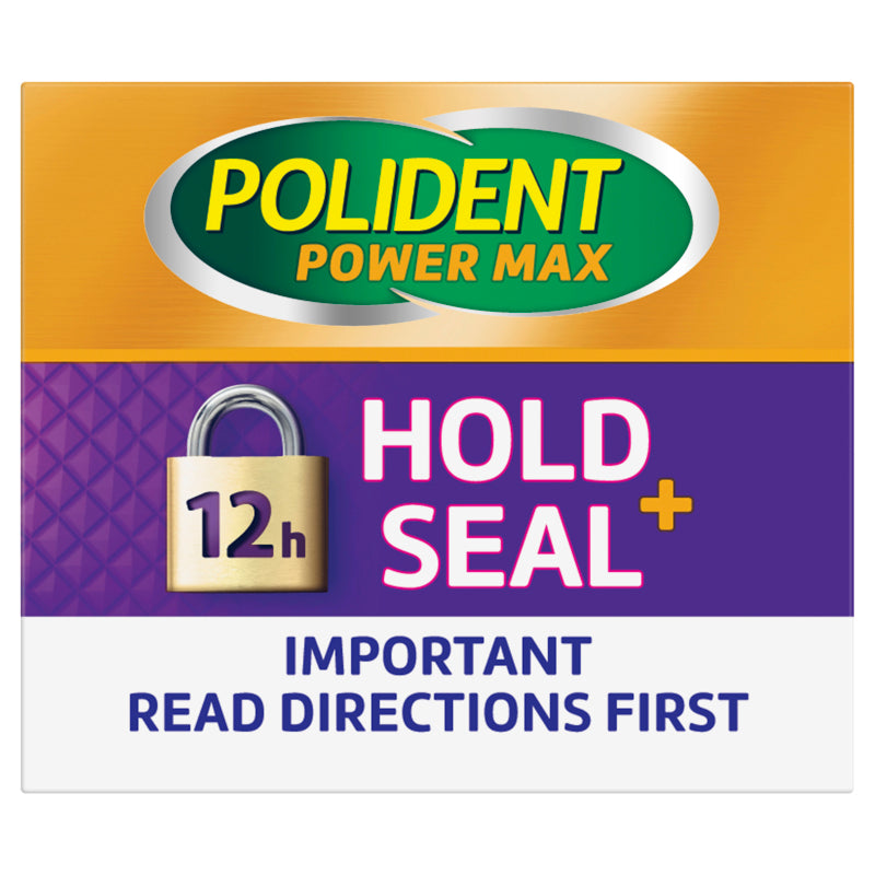 Polident Hold + Seal Denture Adhesive Cream 40g