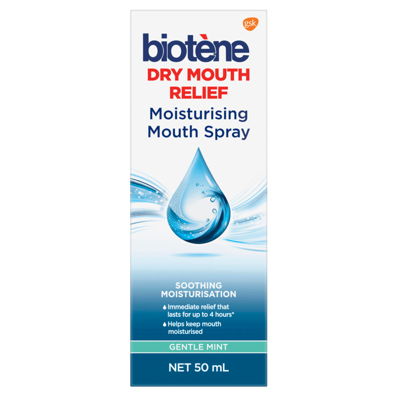 Biotene Moisturising Mouth Spray Gentle Mint 50ml