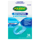 Polident Retainer & Mouthguard Daily Cleanser 36 Tablets