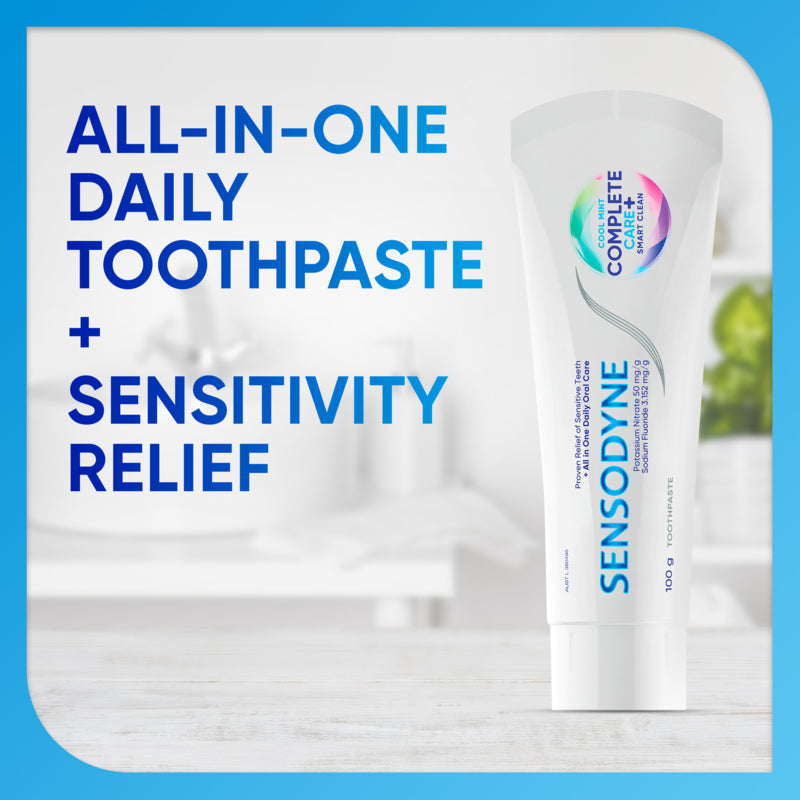 Sensodyne Cool Mint Complete Care+ Smart Clean Toothpaste 100g