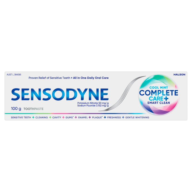 Sensodyne Cool Mint Complete Care+ Smart Clean Toothpaste 100g