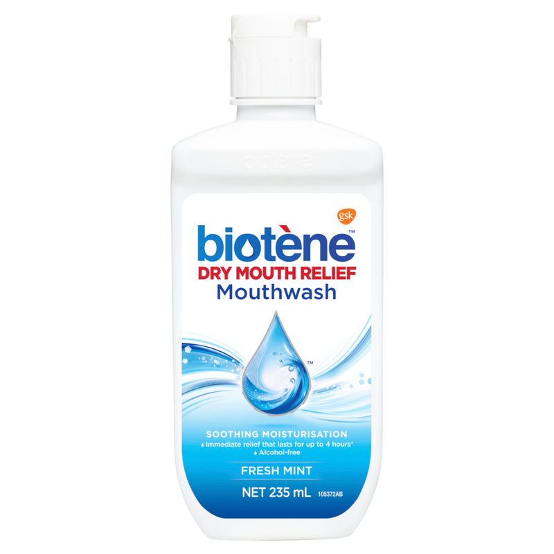 Biotene Dry Mouth Relief Mouthwash Fresh Mint 235ml