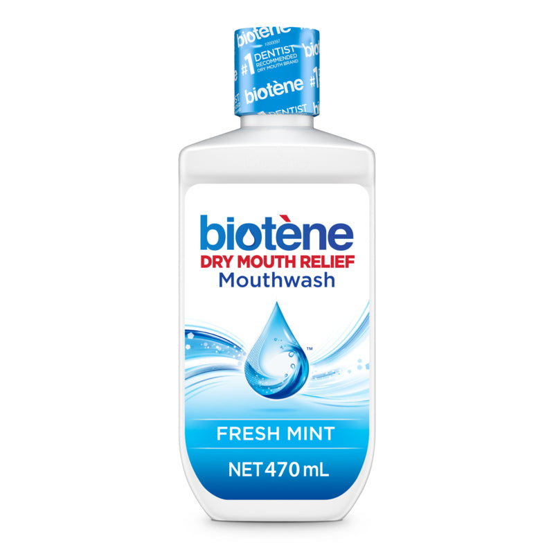 Biotene Dry Mouth Relief Mouthwash Fresh Mint 470ml