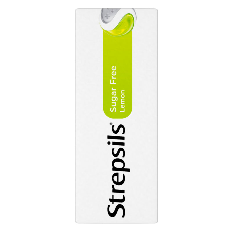 Strepsils Sore Throat Relief Sugar Free Lemon Lozenges 36 Pack