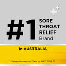 Strepsils Extra Honey & Lemon Fast Numbing Sore Throat Pain Relief with Anaesthetic Lozenges 36 Pack