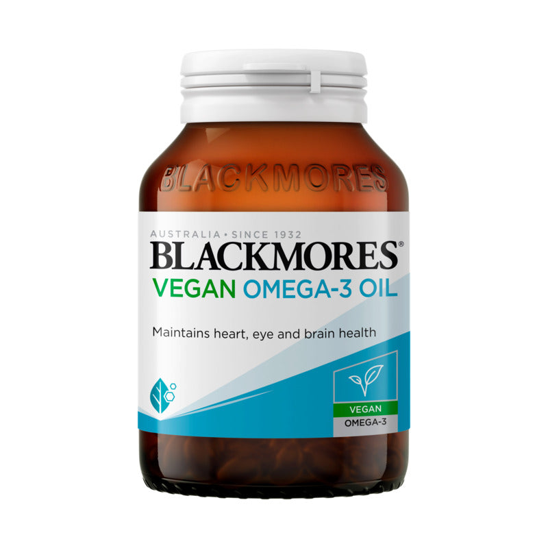 Blackmores Vegan Omega-3 Oil 120 Capsules