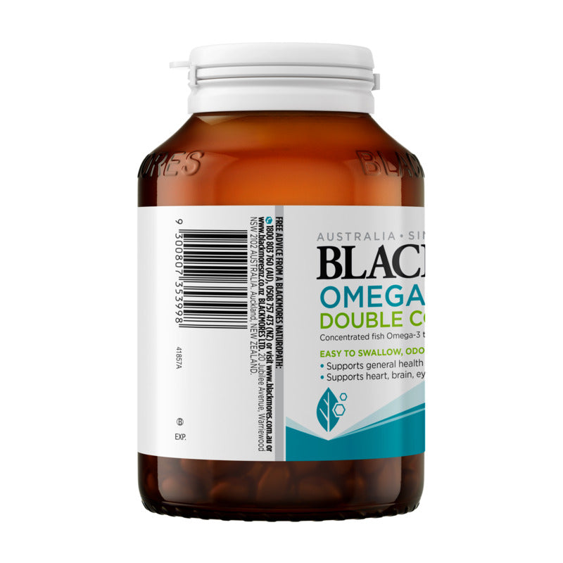 Blackmores Omega Mini Double Concentrate Fish Oil 200 Capsules