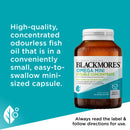 Blackmores Omega Mini Double Concentrate Fish Oil 200 Capsules