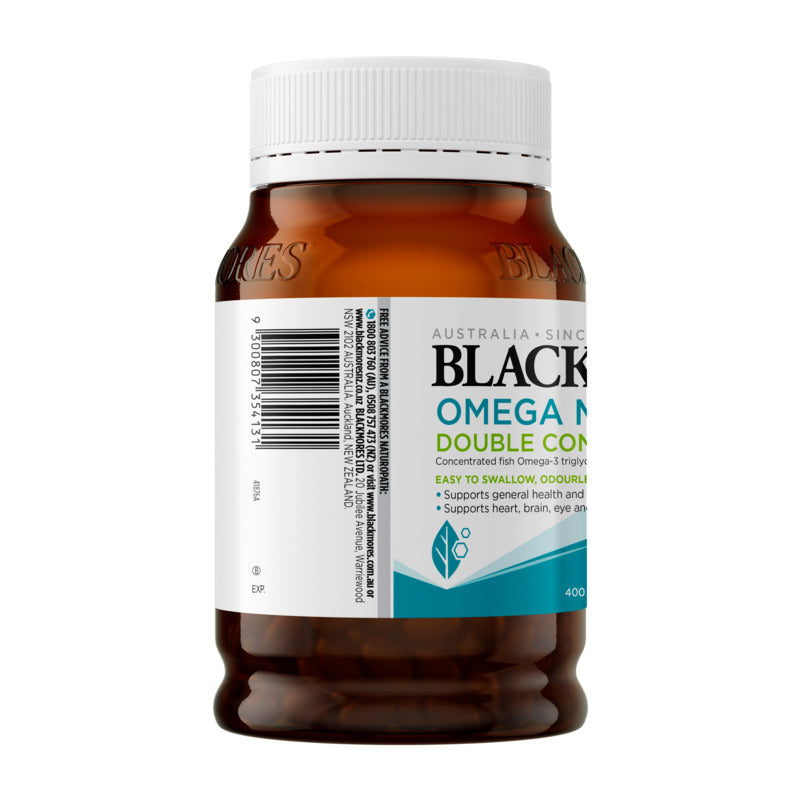 Blackmores Omega Mini Double Concentrate Fish Oil 400 Capsules