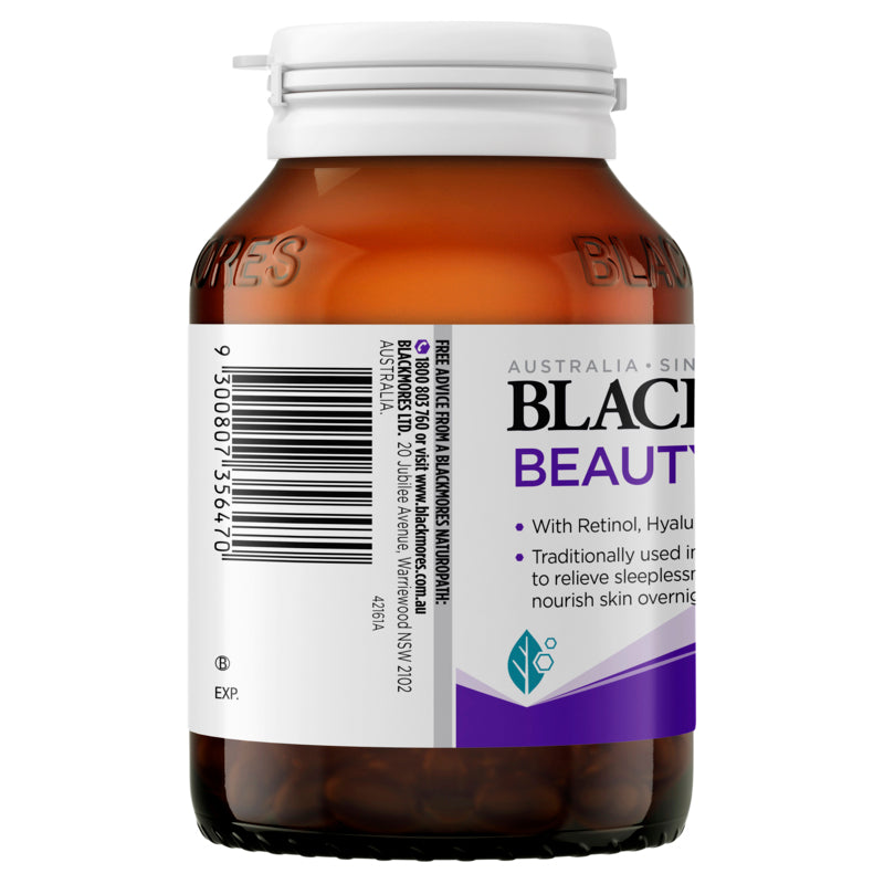 Blackmores Beauty Sleep 60 Soft Capsules