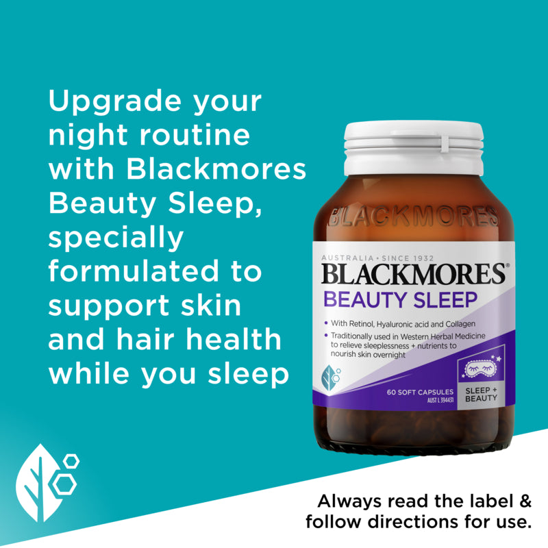 Blackmores Beauty Sleep 60 Soft Capsules