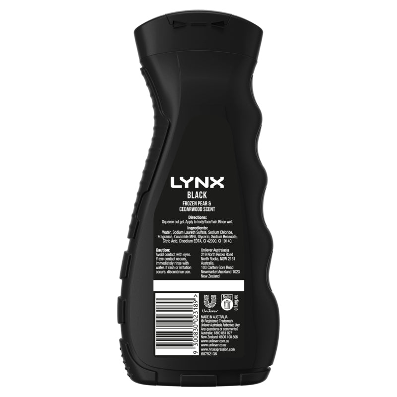 Lynx Shower Gel Black 400ml