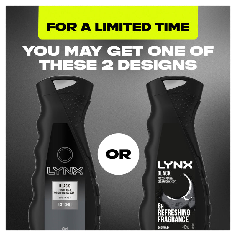 Lynx Shower Gel Black 400ml