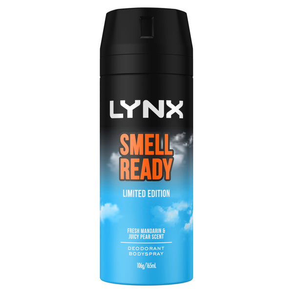 Lynx Deodorant Body Spray Smell Ready 165ml