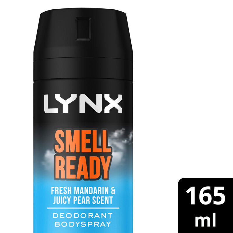 Lynx Deodorant Body Spray Smell Ready 165ml