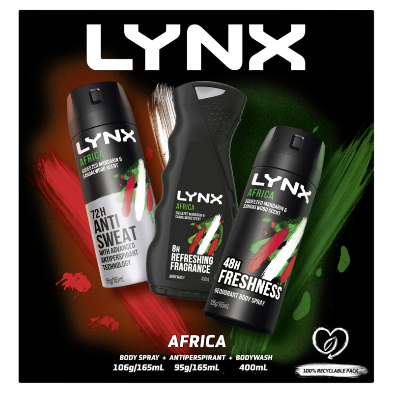 Lynx Africa Trio Giftset 2022