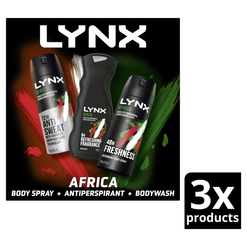 Lynx Africa Trio Giftset 2022