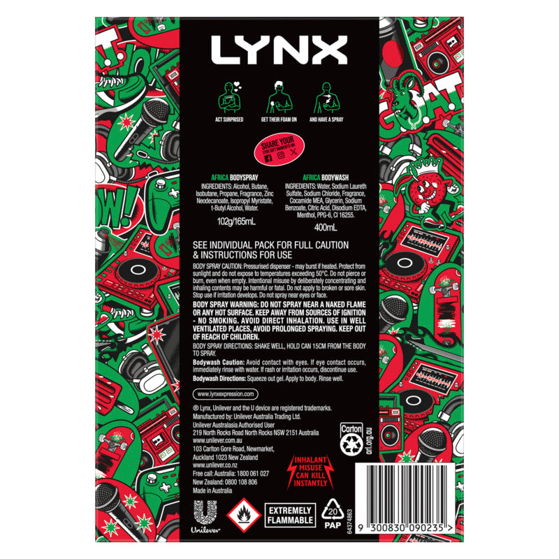 Lynx Duo Africa Giftset 2024