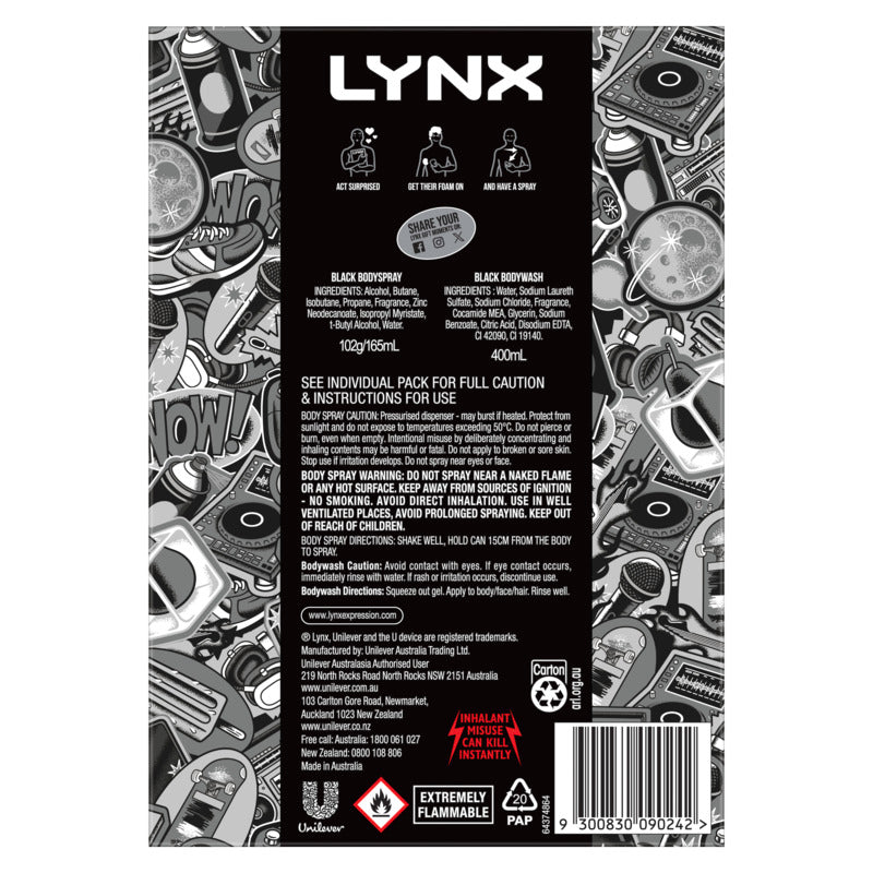 Lynx Duo Black Giftset 2024