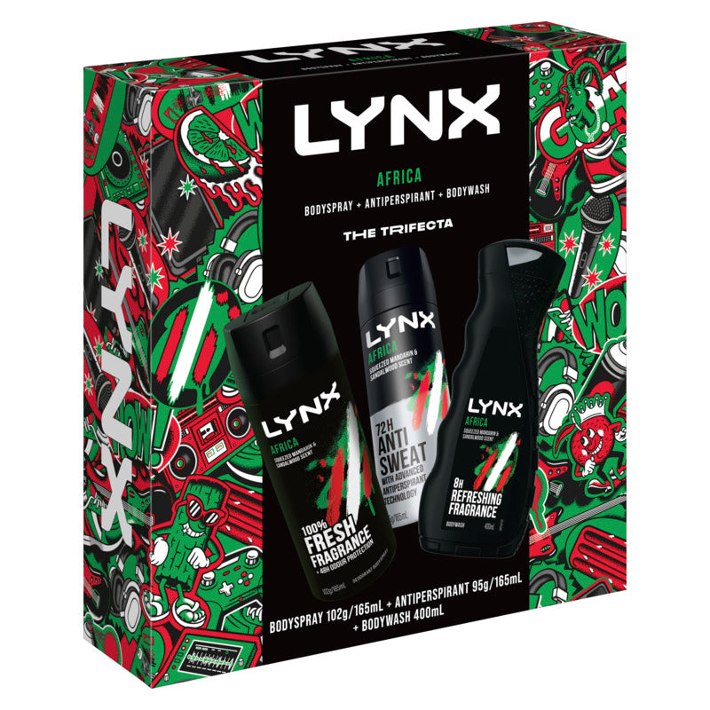 Lynx Trio Africa Giftset 2024