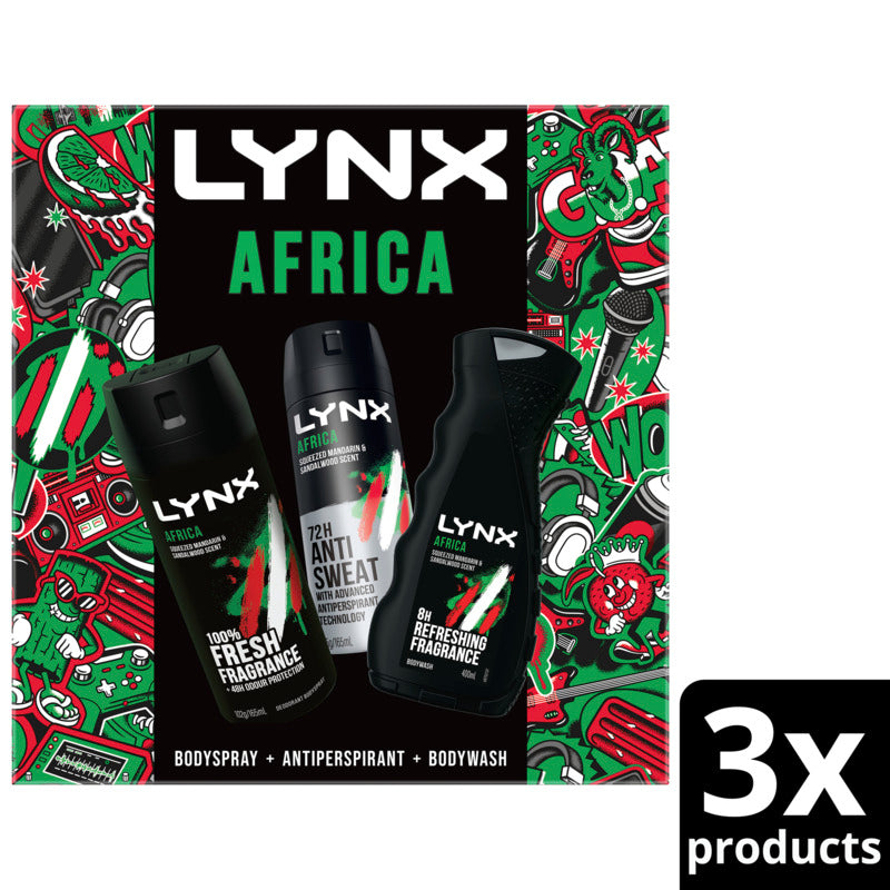 Lynx Trio Africa Giftset 2024