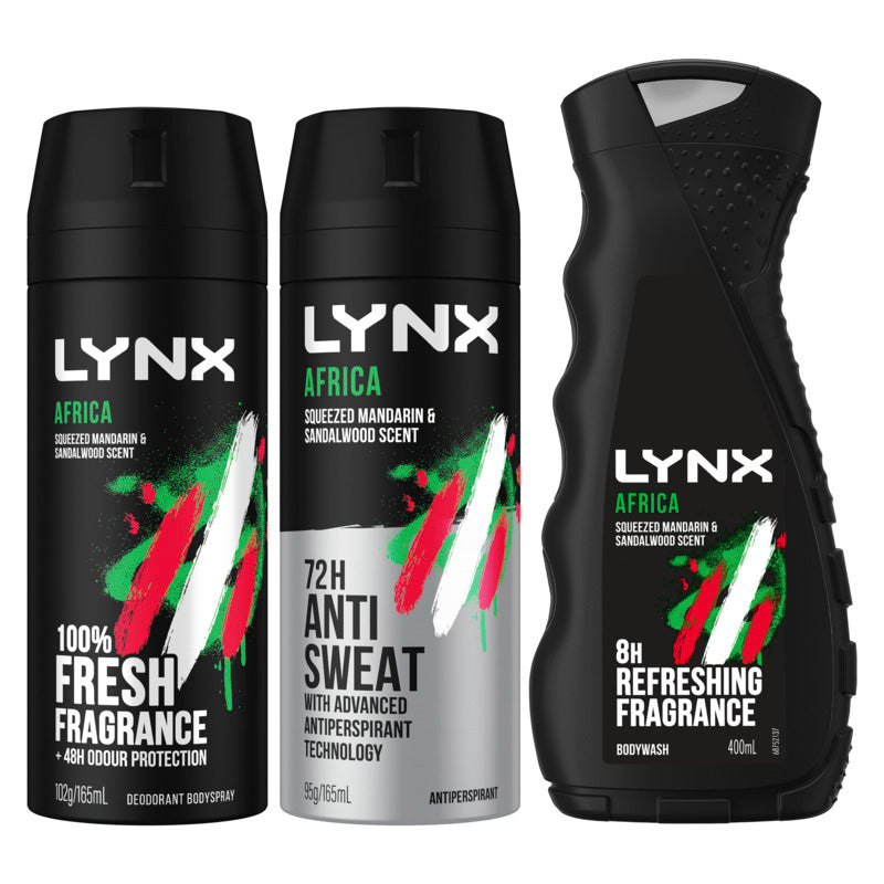 Lynx Trio Africa Giftset 2024