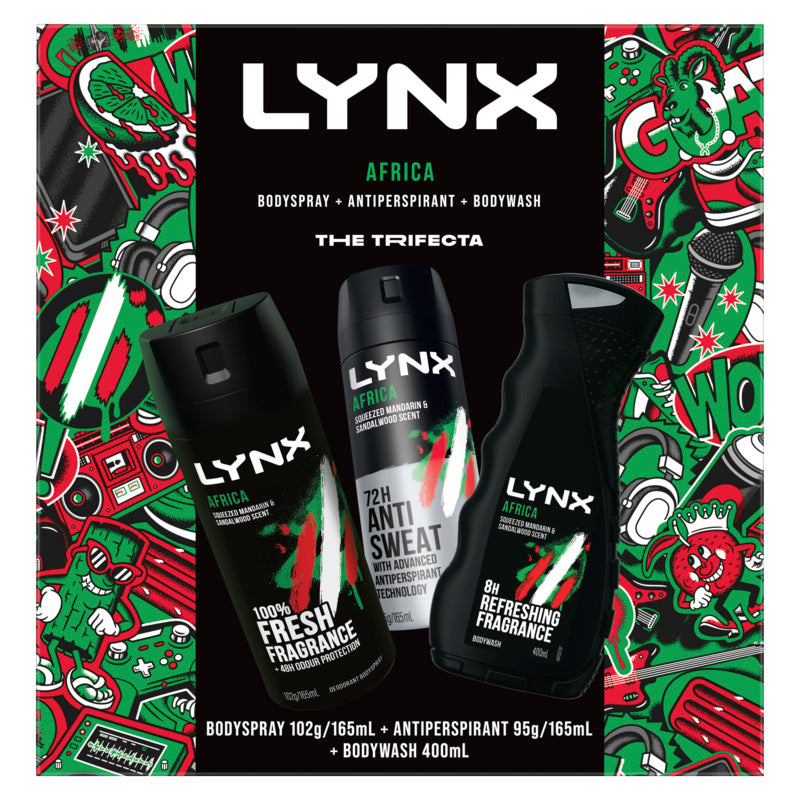 Lynx Trio Africa Giftset 2024