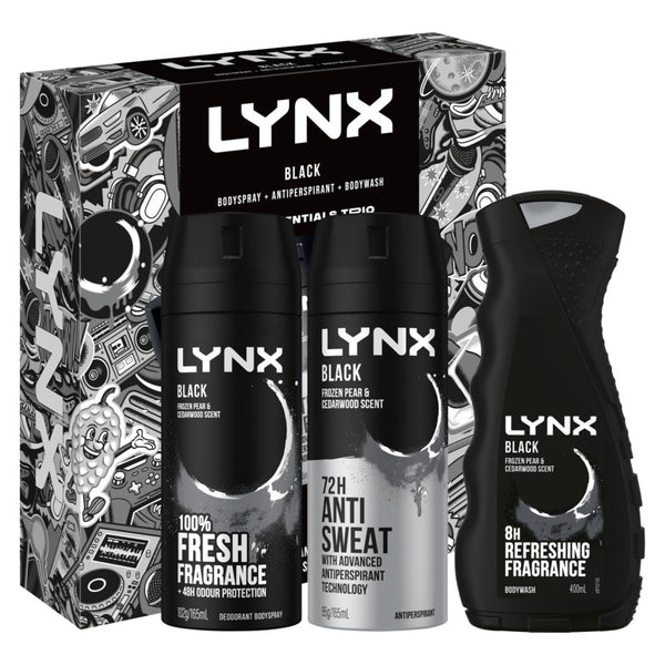 Lynx Black Trio Giftset 2024