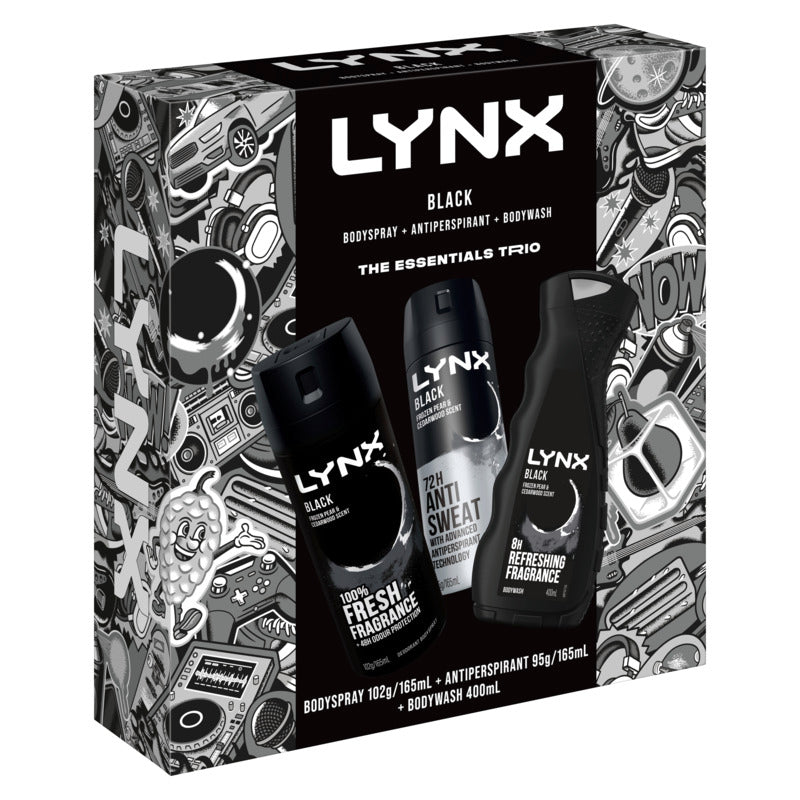 Lynx Black Trio Giftset 2024