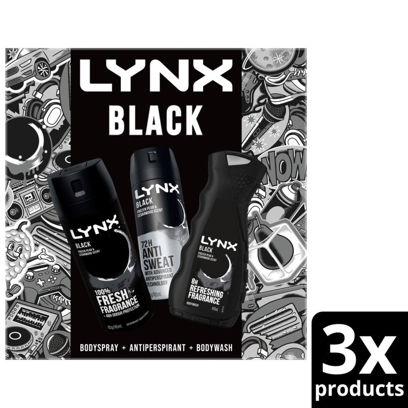 Lynx Black Trio Giftset 2024