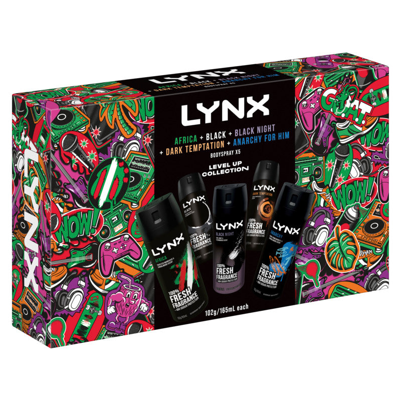 Lynx Collection Deodorant 5 Piece Giftset 2024